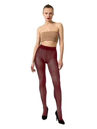 WOLFORD | Modestrumpfhose COTTON DOT midnight | 